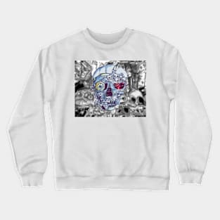 Head skull Crewneck Sweatshirt